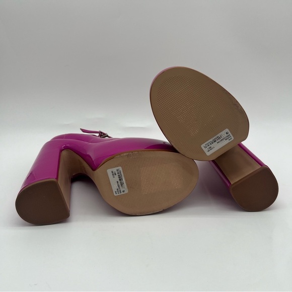 SCHUTZ Women’s Zayne Patent Pump Pink Size 7 - Picture 9 of 10